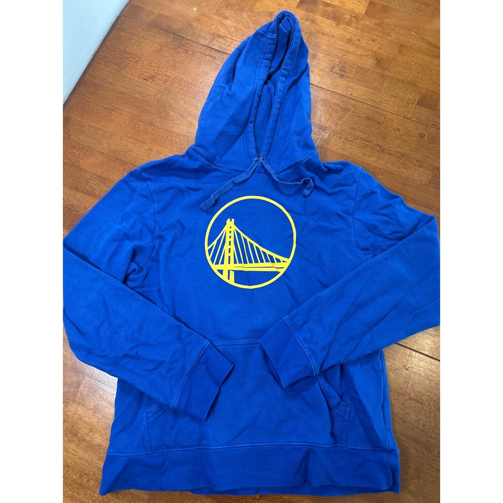 Fanatics Golden State Warriors Hoodie Mens M Blue Klay Thompson 11 Sweatshirt